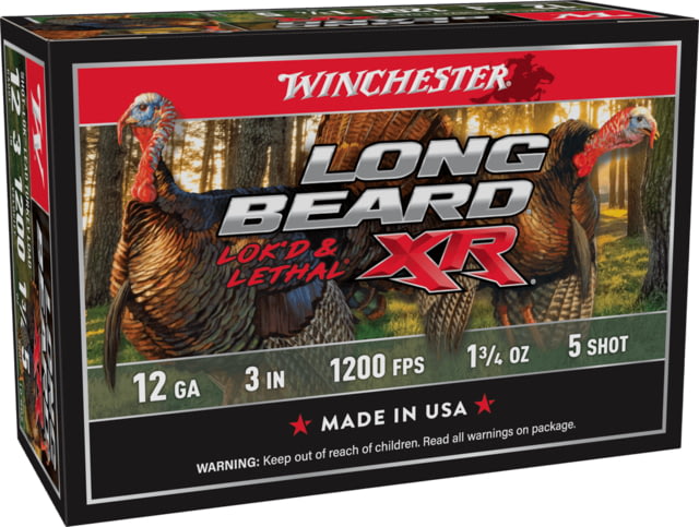 chester Long Beard XR 12 Gauge 1 3/4 Oz 3in Centerfire Shotgun 10 Rounds Ammo