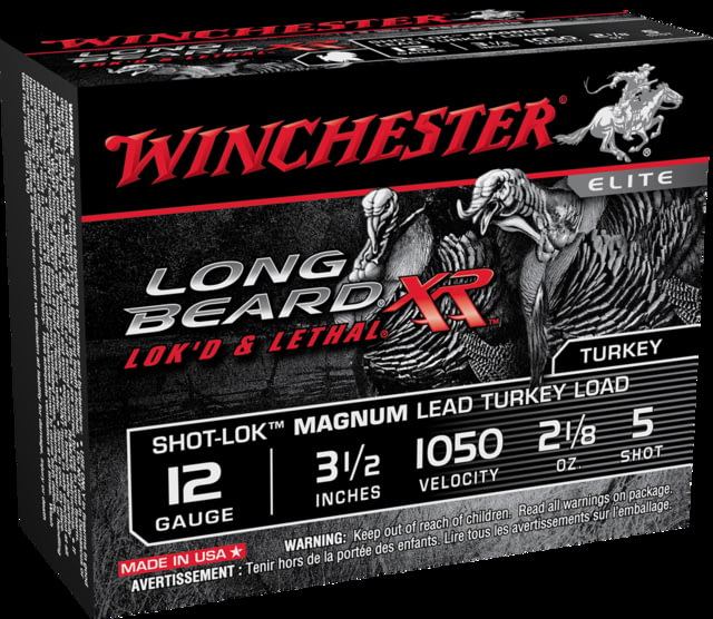 Winchester Long Beard XR 12 Gauge 2 1/8 oz 3.5in Centerfire Shotgun Ammo 10 Rounds - Winchester