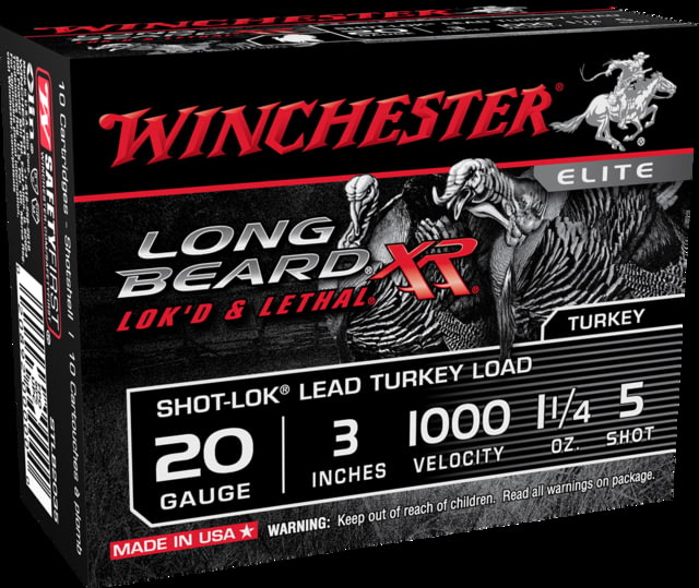 chester Long Beard XR 20 Gauge 1 1/4 Oz 3in Centerfire Shotgun 10 Rounds Ammo