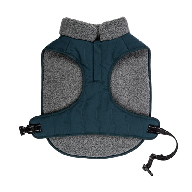King Buck Quilted Dog Jacket Deep Teal M/L