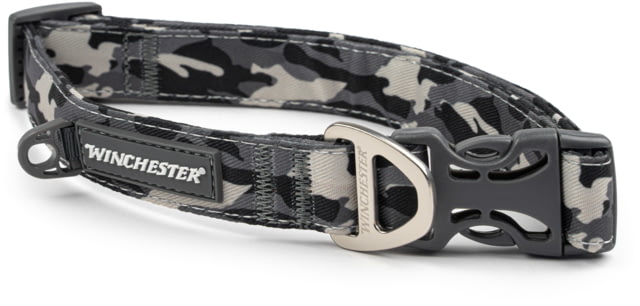 Winchester Pet Printed Collar Camo Black S