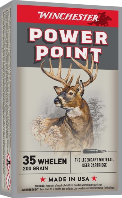 Winchester Power-Point .35 Whelen Ammo - 20 Rounds