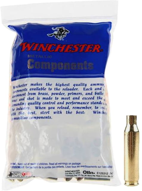 Winchester .223 Remington Unprimed Brass Case 100-Pack
