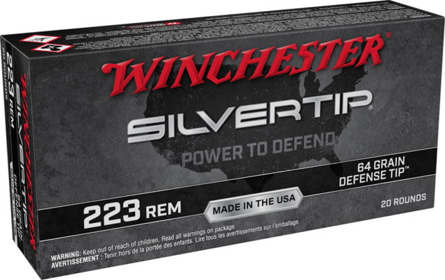 Winchester Silvertip .223 Rem Defense Ammo