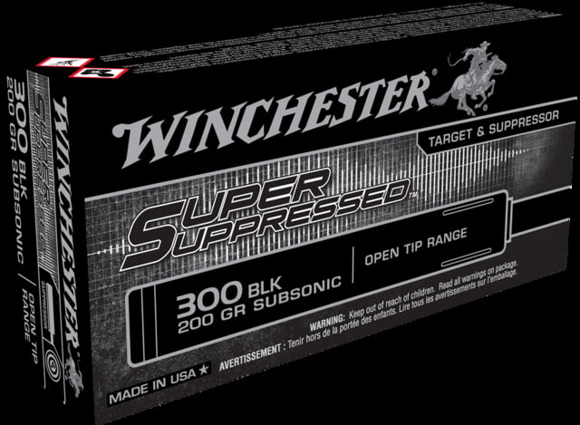chester Super Suppressed .300 AAC Blackout 200 Grain Full Metal Jacket Centerfire Rifle 20 Rounds Ammo