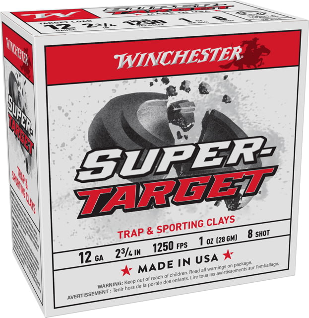 chester Super-Target 12 Gauge 1 Oz 2-3/4 In Shotgun 25 Round Ammo