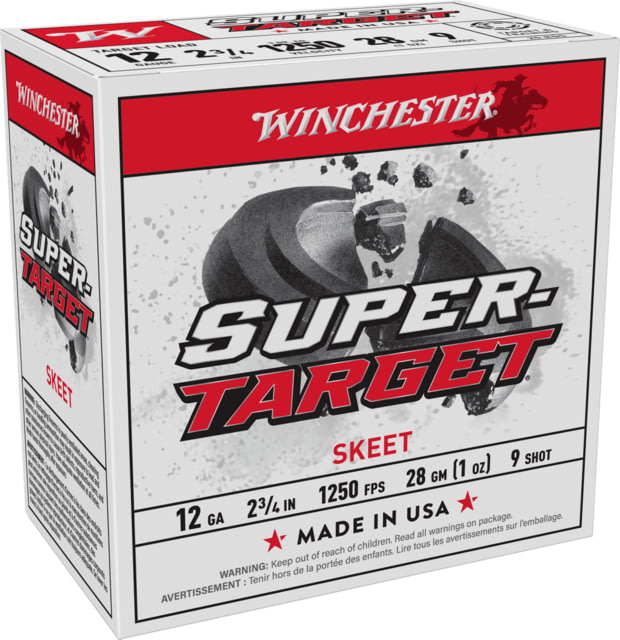 Winchester SUPER-TARGET 12 Gauge Ammo