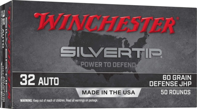 Winchester Super-X .32 Auto Ammunition, 50 Rounds