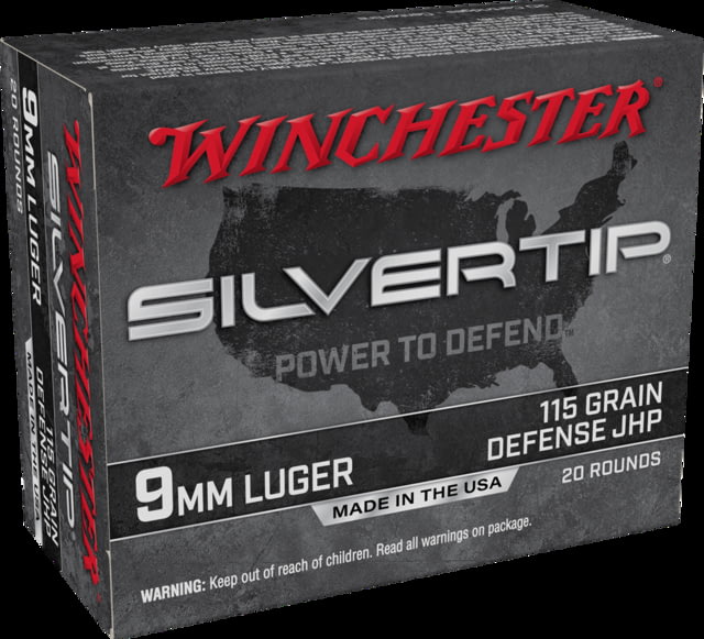 Winchester Super-X 9mm Silvertip Ammo