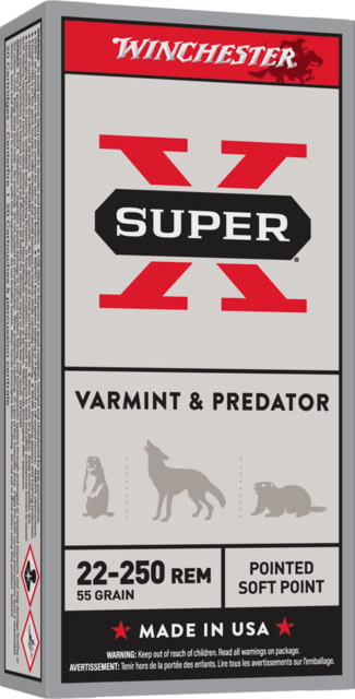 Winchester Super-X .22-250 Remington Ammo