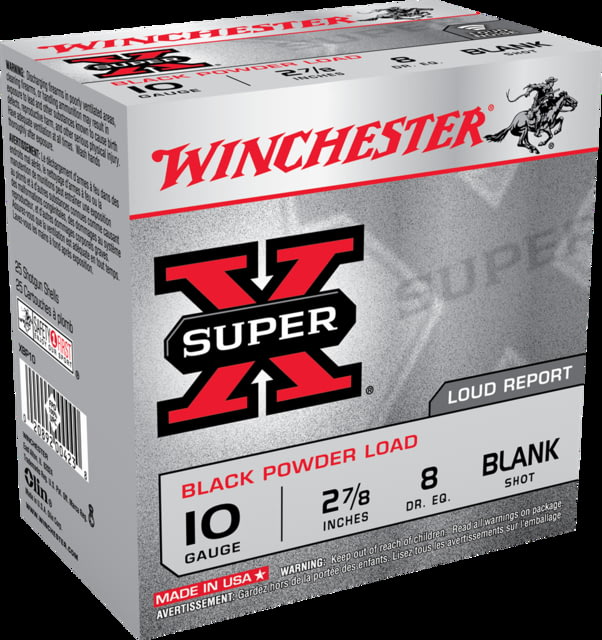 Winchester Super-X 10 Gauge Blank Ammo 25 Rds