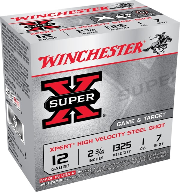 chester Super-X Shotshell 12 Gauge 1 Oz 2.75in Centerfire Shotgun 100 Rounds Ammo