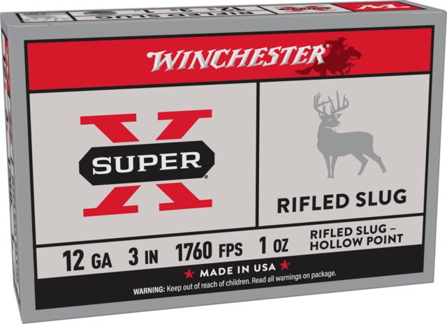 Winchester Super-X 12 Gauge Shotgun Slugs
