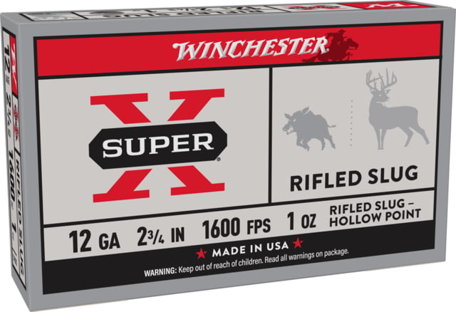 Winchester Super-X 12 Gauge Shotgun Slugs