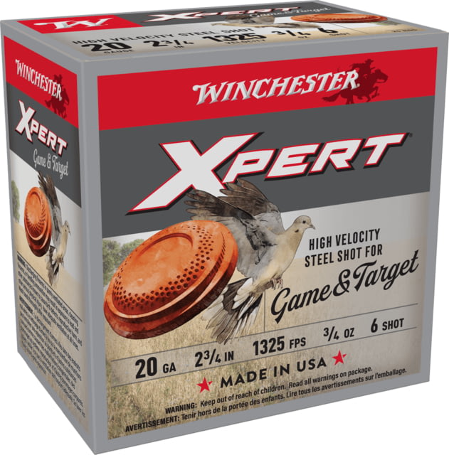 chester Super-X Shotshell 20 Gauge 3/4 Oz 2.75in Centerfire Shotgun 25 Rounds Ammo