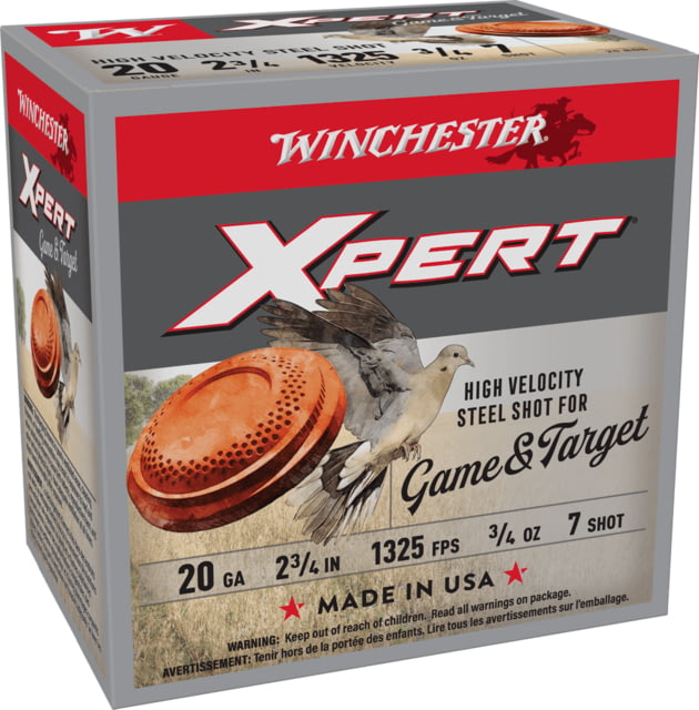 chester Super-X Shotshell 20 Gauge 3/4 Oz 2.75in Centerfire Shotgun 25 Rounds Ammo