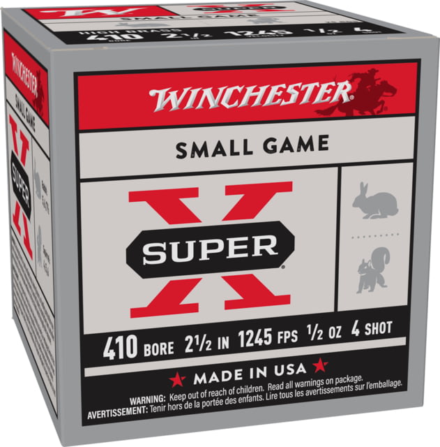 Winchester Super-X .410 Shotgun Ammo 25 Rounds