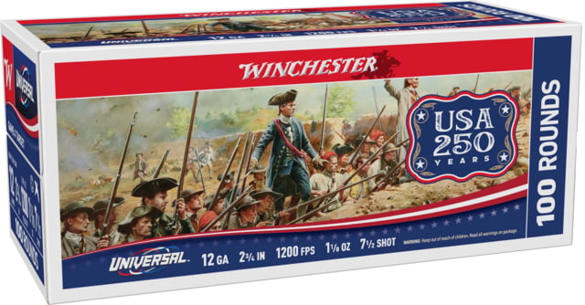 chester Universal Light Target 12 Gauge 1 1/8 Oz 2 3/4 In Shotgun #7.5 100 Rounds 1103459 Ammo