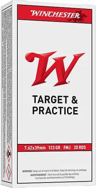 Winchester 7.62x39mm FMJ Rifle Ammo