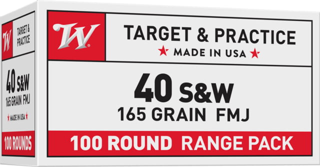 Winchester .40 S&W Full Metal Jacket Ammo