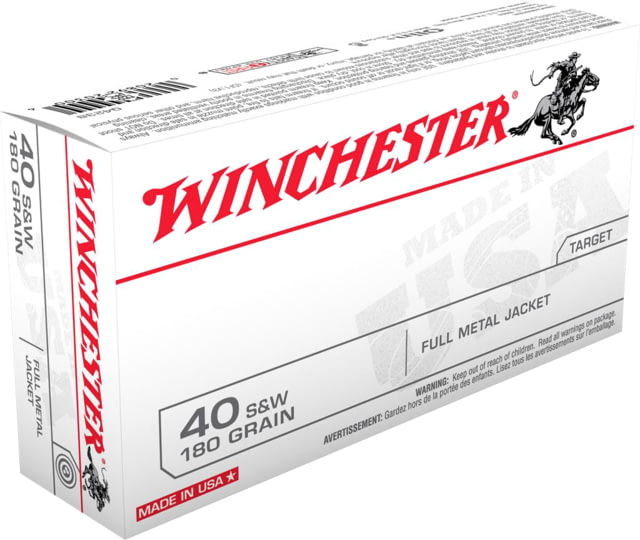 chester USA Handgun .40 S&W 180 Gr FMJ 500/ct Ammo