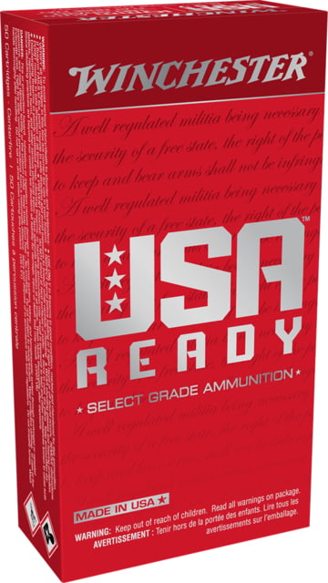 Winchester USA Ready 10mm Full Metal Jacket Ammo