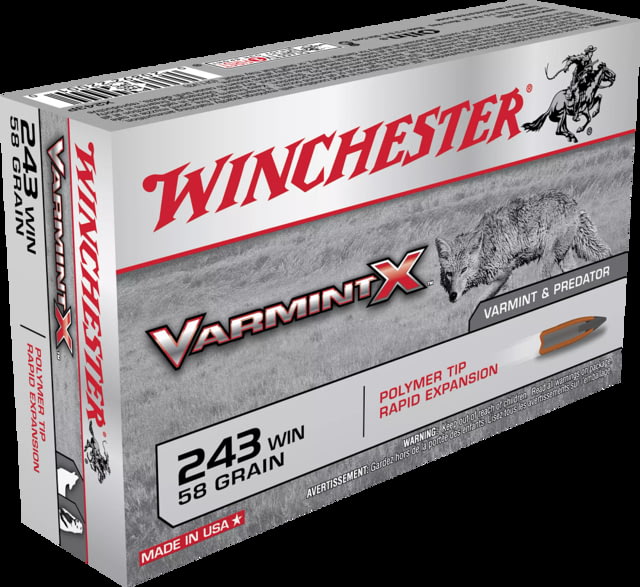 Winchester Varmint X .243 Rifle Ammo