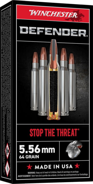 chester Win Defender .223 Rem. 64gr. Bonded 20 Pack Ammo