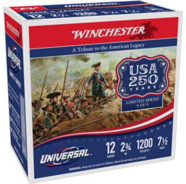 chester Light Target 12 Gauge 1-1/8 Oz 2.75 In Shotgun #7.5 200 Rounds A Ammo