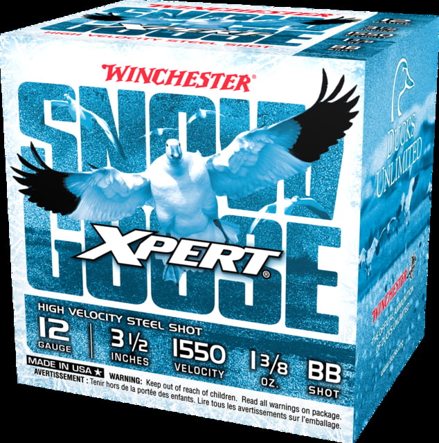 chester Xpert Snow Goose 12 Gauge 1 3/8 Oz 3.5in Centerfire Shotgun 25 Rounds Ammo