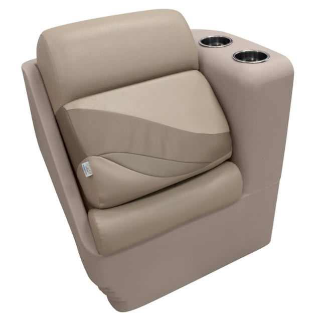 Wise Premier Pontoon Lean Back Right Mocha Java/Cafe/Mushroom Large