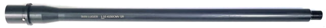 WMD Guns 9mm 16.5in Medium Profile 1-10 RH 4150 CrMoV 1/2-28 Nitride Black 9MMB16.5 1-10MP - Wmd Guns