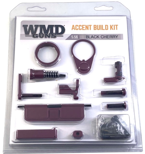 WMD Guns Accent Build Kit 5.56 Black Cherry 1-ACCKIT-Black Cherry