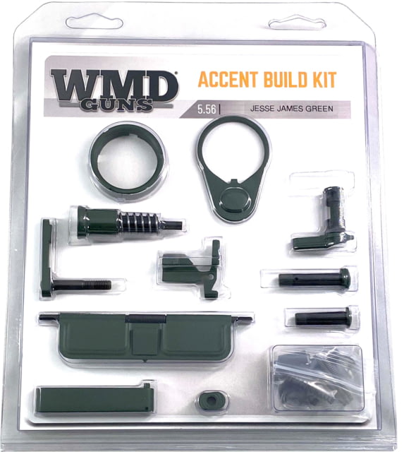 USED WMD Guns Accent Build Kit 5.56 Jesse James Green 1-ACCKIT-Jesse James Green EDEMO1 Condition Parts Only/Salvage Wrong Product - WMD Guns
