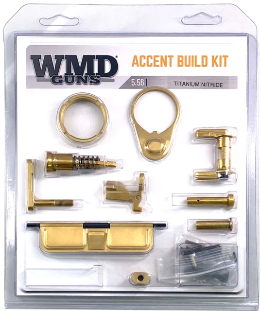 WMD Guns Accent Build Kit 5.56 Titanium Nitride Gold