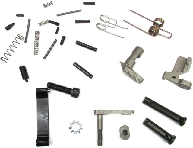 WMD Guns Lower Parts Kit .308 Mod 2 NiB-X Nickel/Black - WMD Guns