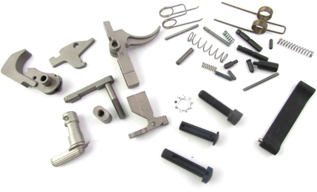 WMD Guns Lower Parts Kit AR-15 Mod 2 NiB-X Nickel/Black - Wmd Guns
