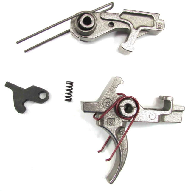 WMD Guns NiB-X 2 Stage Trigger for AR Platform Nickel - Wmd Guns