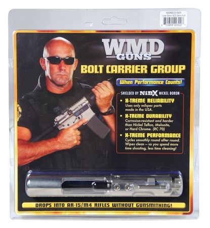 WMD Guns NiB-X Coating Bolt Carrier Group BCG Polished Finish AR-15 Semi-Auto - Wmd Guns