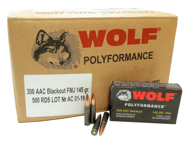 f .300 Blackout 145 Grain Full Metal Jacket Rifle20 Rounds MJ Ammo