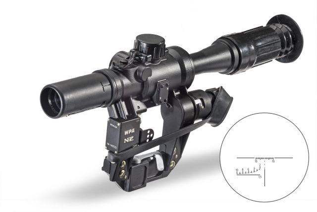 USED Wolf Performance Optics PO 4x24-1 SVD/Tifr PSL M76 WPAPO4X24-1 EDEMO4 Condition Parts Only/Salvage Defective - Wolf Performance Optics