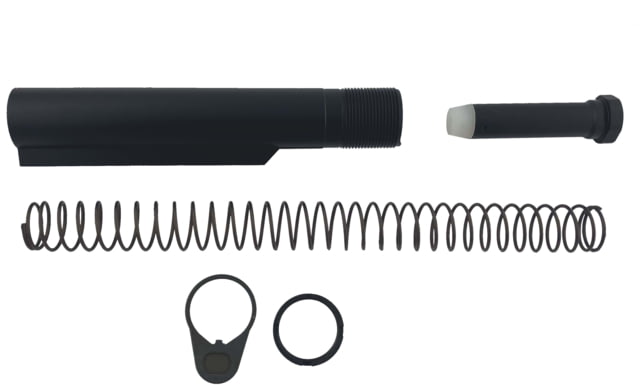 Wolfpack Armory AR-15 Buffer Tube Assembly Black - Wolfpack Armory