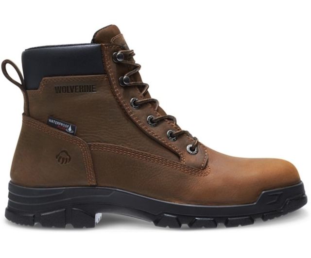 Wolverine Chainhand Steel-Toe Waterproof 6in Boot - Men's, Brown, 11 US, Medium, W10916-11M