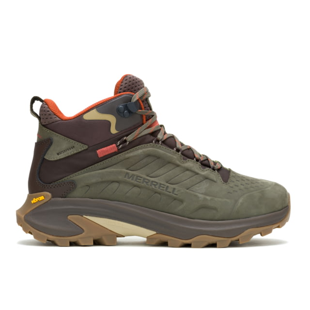 Wolverine Moab Speed 2 Leather MID WP Hiking Shoes - Men's Olive 13 US