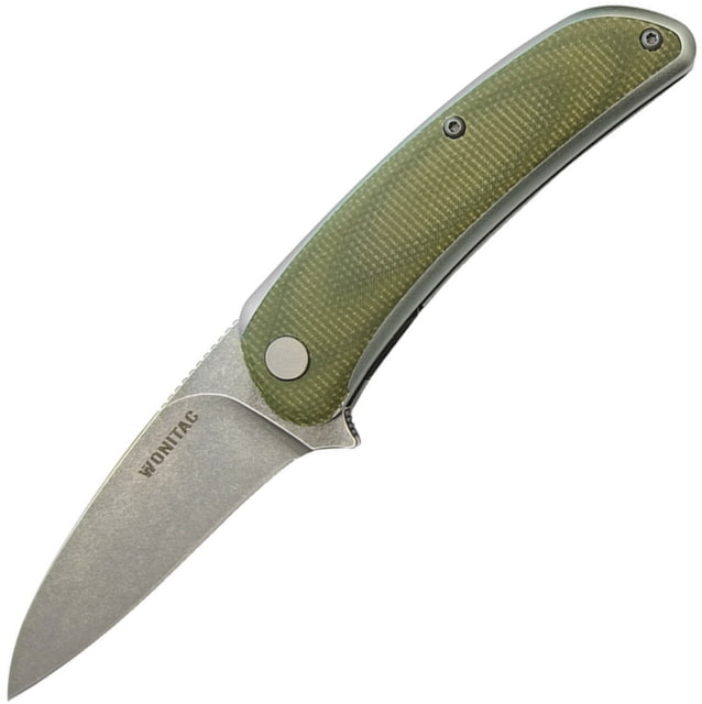 WONITAC Linerlock Green Micarta - Wonitac