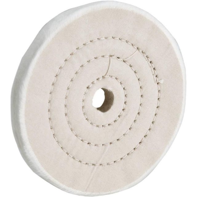 Woodstock Buffing Wheel Loose Muslin 5in x 40 Ply x 5/8in Hole