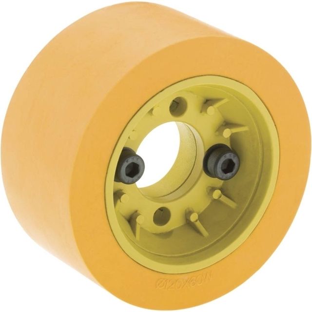 Steelex Flange with Poly Roller, D3721