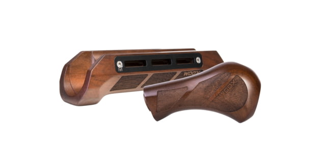 WOOX Gladiatore Grip w/ Forend Set - 6 3/4in Action Mossberg 88/500/590 Walnut - Woox