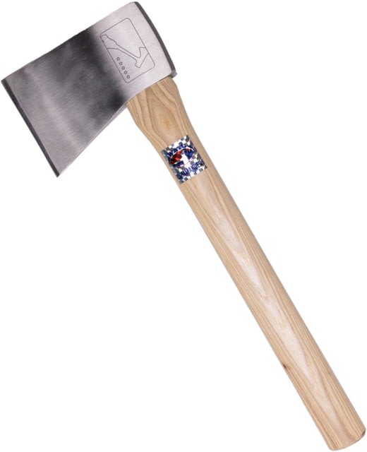 World Axe Throwing League The Commander Throwing Axe 17in Overall 5.5in 1045 CS Axe Head w/ 4in Cutting Edge American Hickory Handle Nylon Sheath