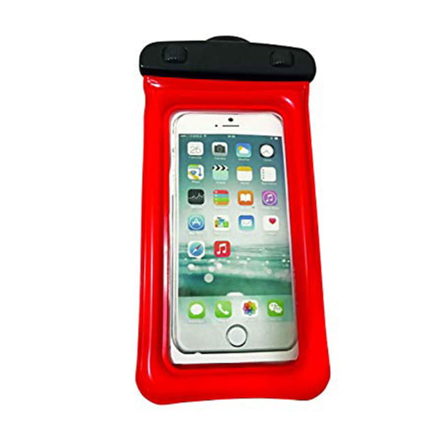 WOW Watersports Waterproof Phone Holder - 4in x 8in Red - Wow Watersports